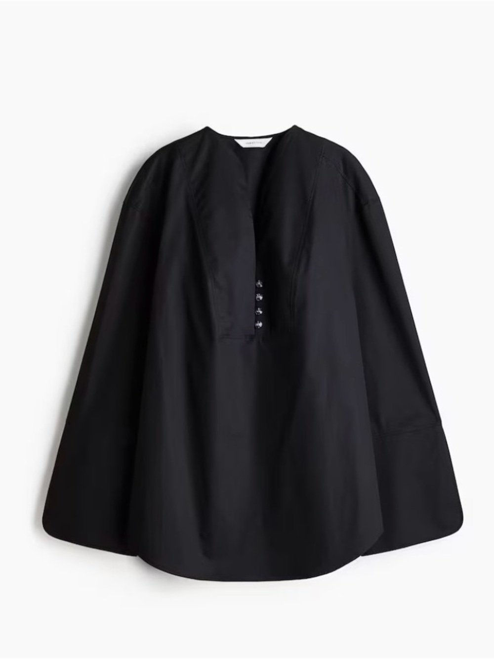 LOOSE-FIT TUXEDO SHIRT H&M
